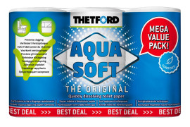 Toiletpapir Aqua Soft 6 pack